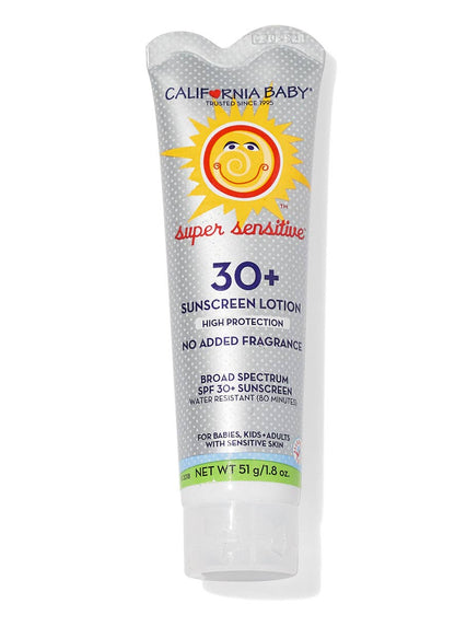 (Unscented)Super Sensitive™ Broad Spectrum SPF 30+ Sunscreen: 1.8oz/51g
