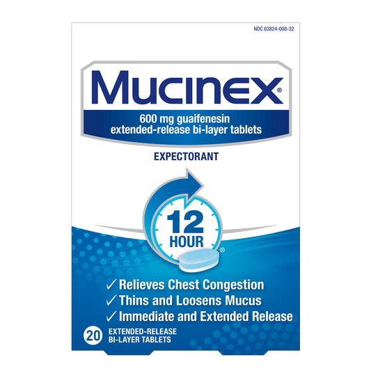 MUCINEX TAB EXT REL     20
