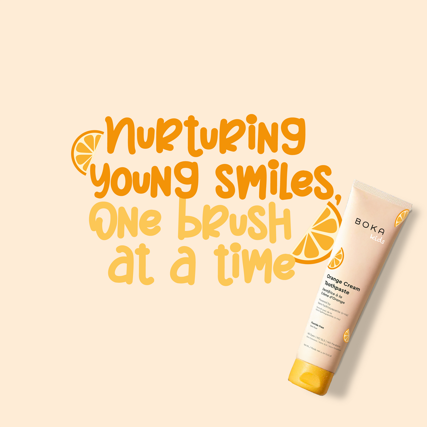 Orange Cream n-Ha Toothpaste: 1 Pack