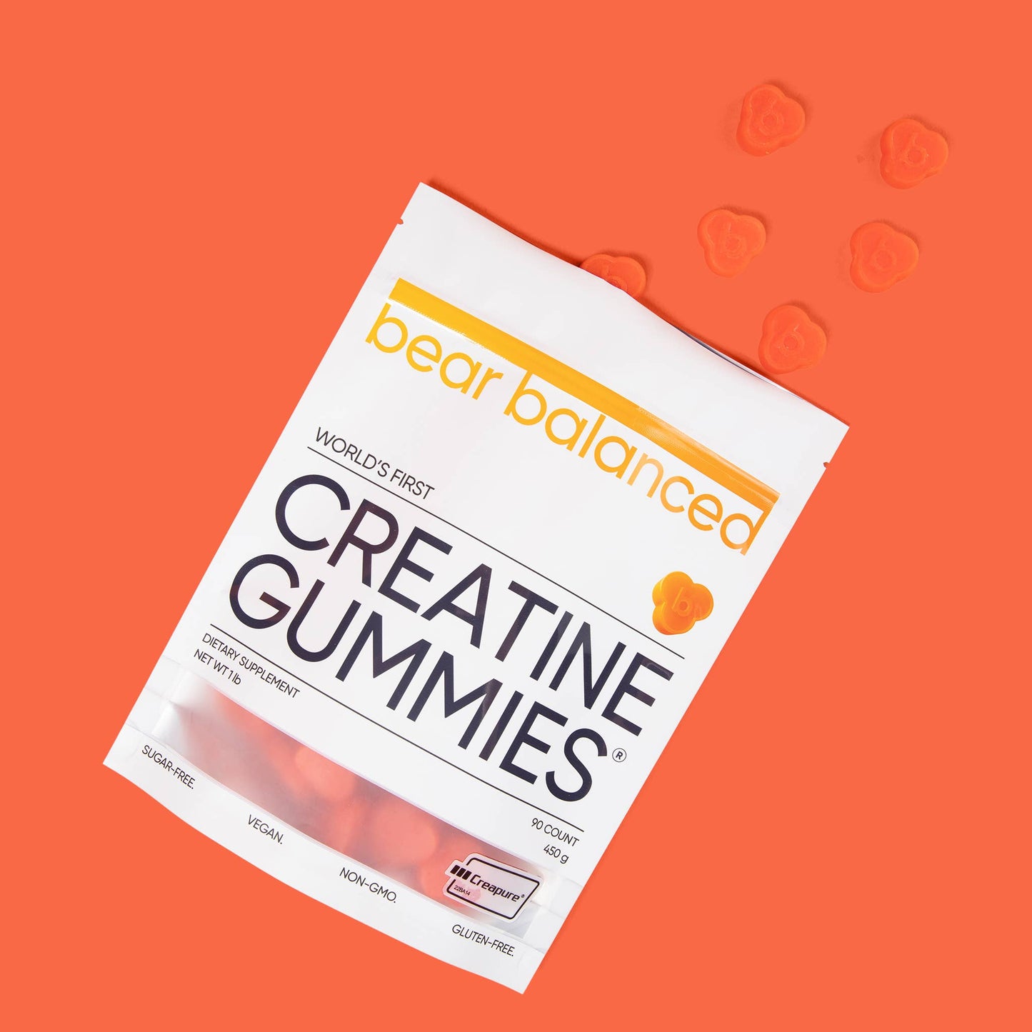 The World's First Creatine Gummies® — Made with Creapure®: 1 Month