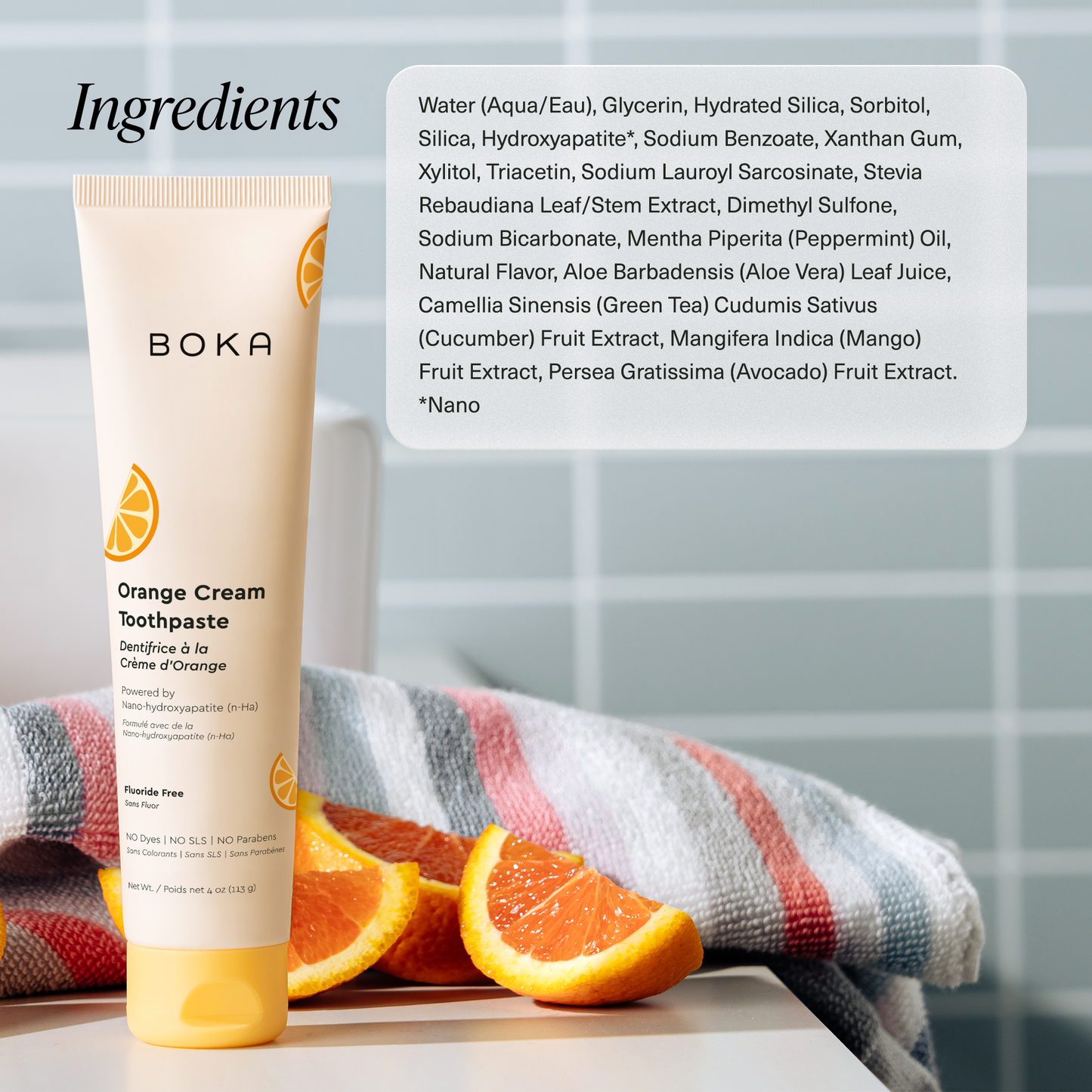 Orange Cream n-Ha Toothpaste: 1 Pack