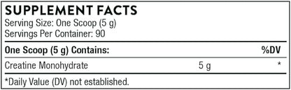 THORNE CREATINE MONOHYDRATE AMINO ACID POWDER