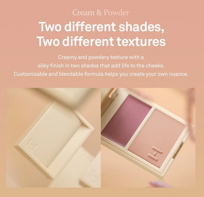 HINCE True Dimension Layering Cheek Blush Powder Cream