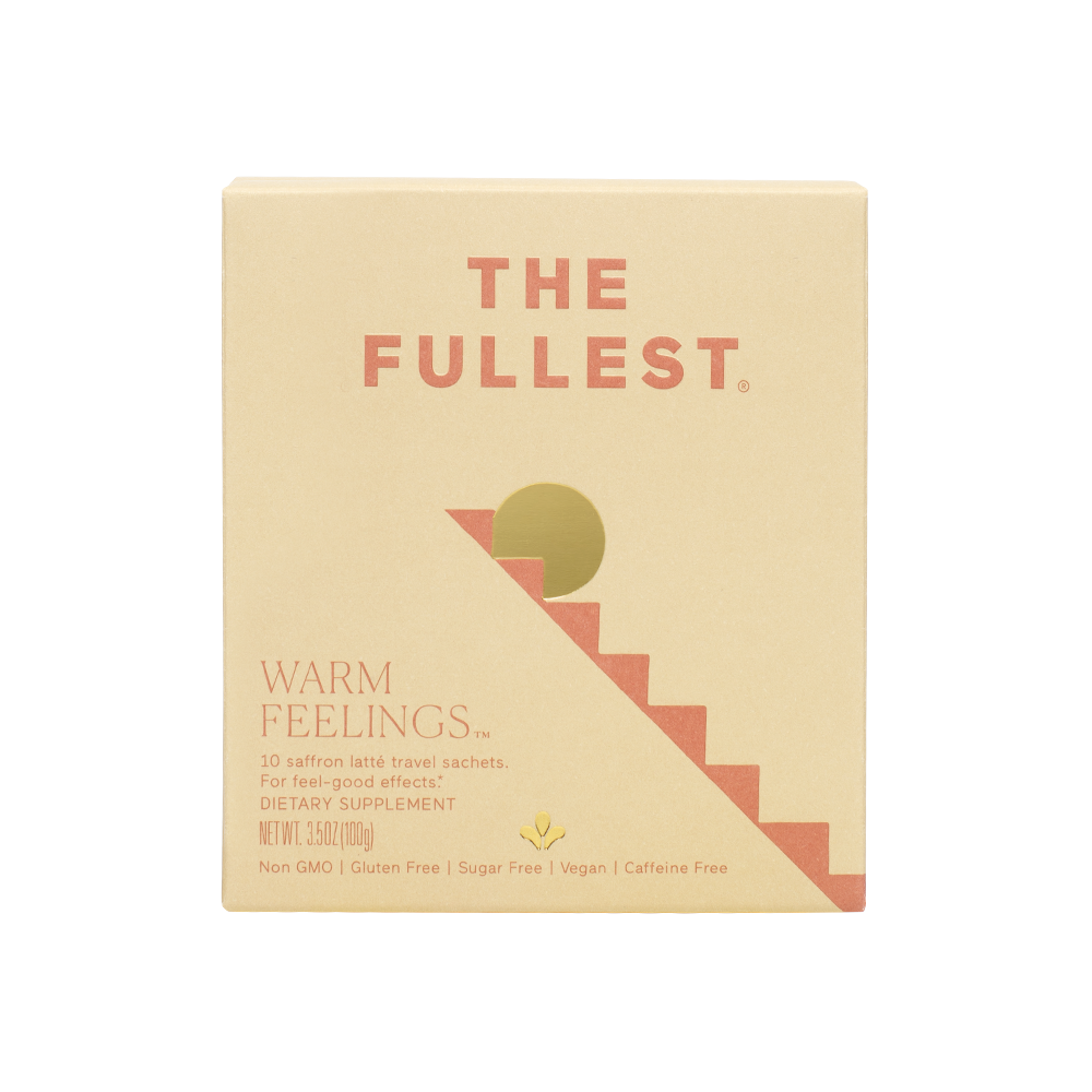 Warm Feelings® Saffron Latte - 10 Single-Serving Sachets