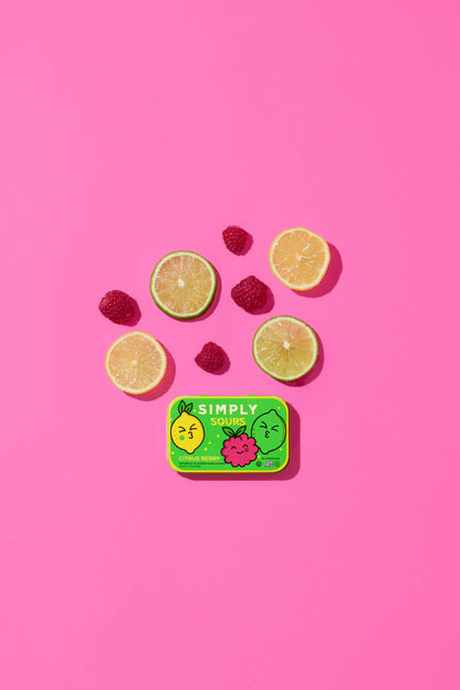 Simply Sours - Citrus Berry 1.8oz | 6 Tins