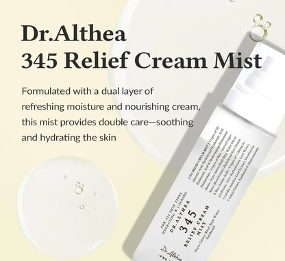 DR ALTHEA 345 Relief Cream Mist Mini 60ml