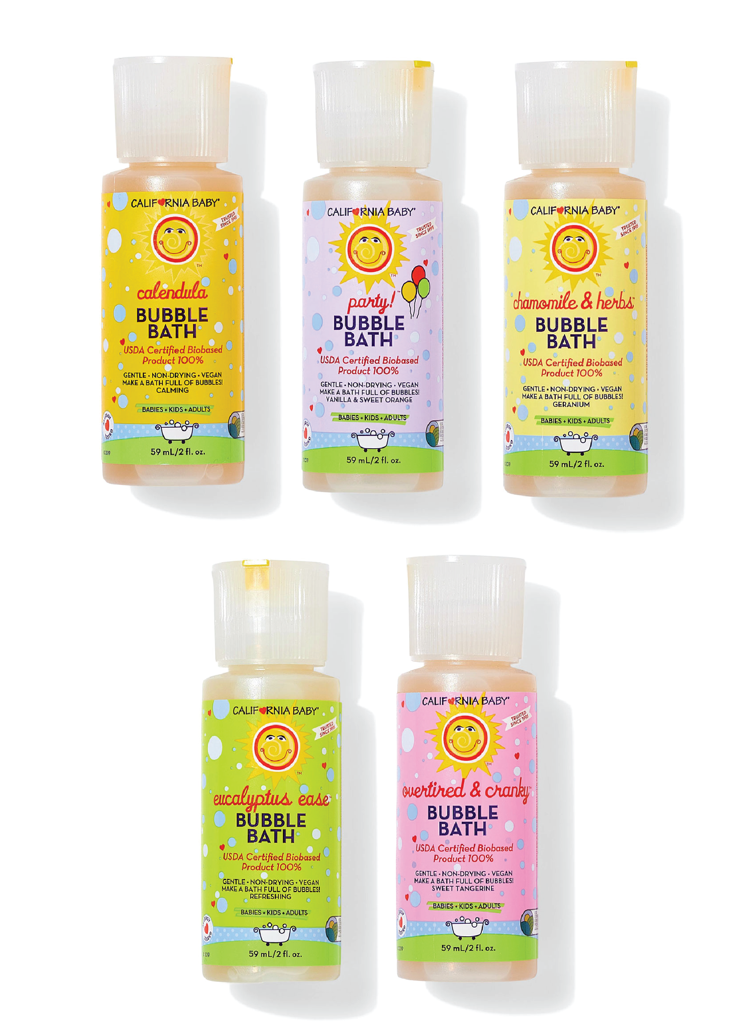 Bubble Bath Scent Sampler