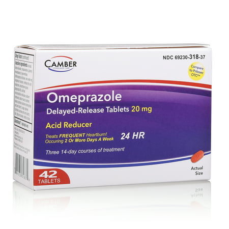 OMEPRAZOLE TB 20MG CAM 42@