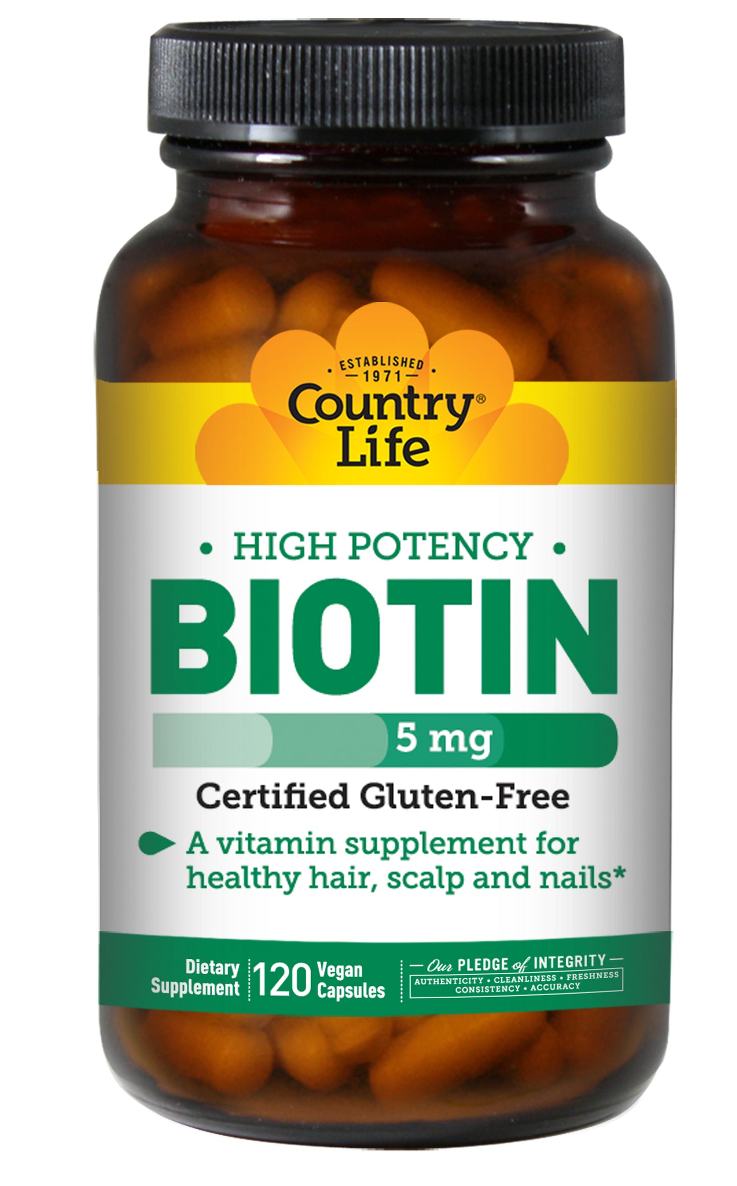 BIOTIN 5MG 120CAPS