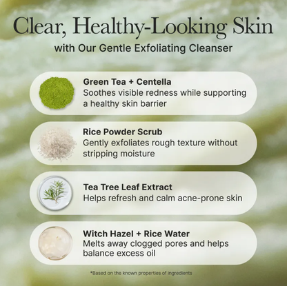 ARENCIA Fresh Green Rice Mochi Cleanser