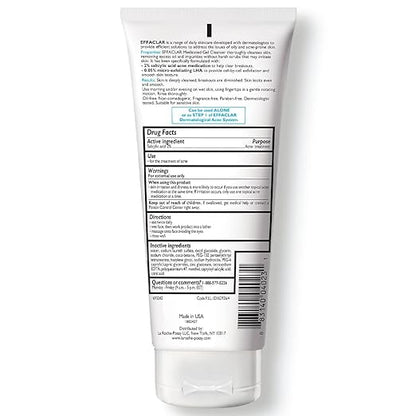 EFFACLAR MEDICATED ACNE FACE WASH