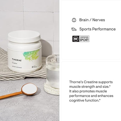 THORNE CREATINE MONOHYDRATE AMINO ACID POWDER