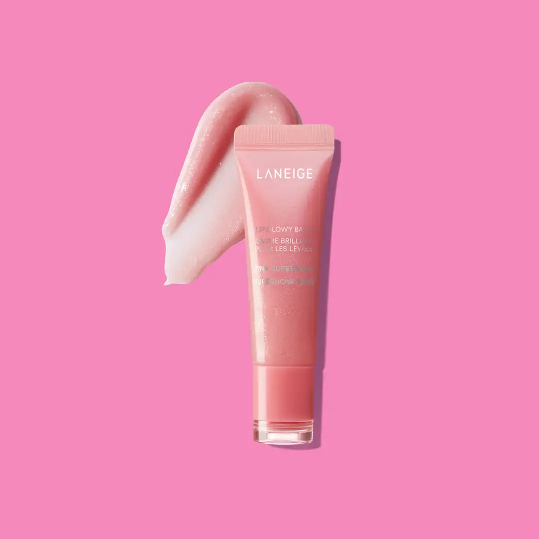 LANEIGE Lip Glowy Balm Stardust Shimmer Tube: Pink Supernova