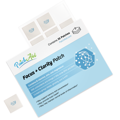 Focus and Clarity Patch - Cognitive & Memory Function: Single Pack (30 Patches)