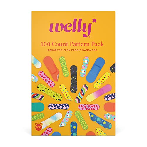 Welly 100 Count Pattern Pack Bandages