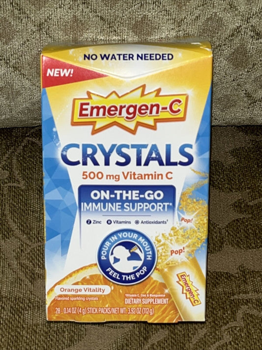 EMERGEN-C CRYSTAL ORNG VITAL28