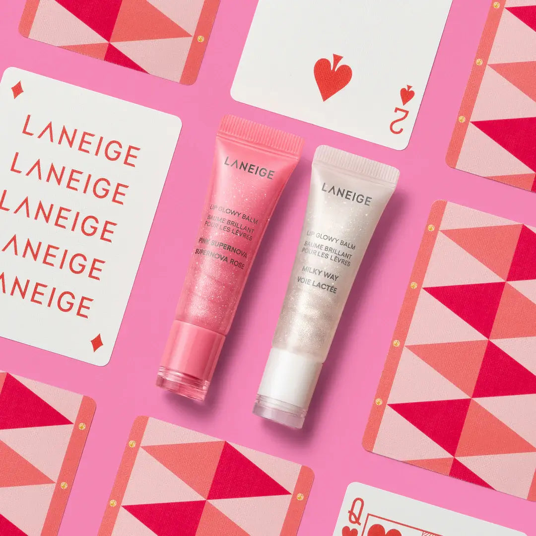 LANEIGE Lip Glowy Balm Stardust Shimmer Tube: Pink Supernova