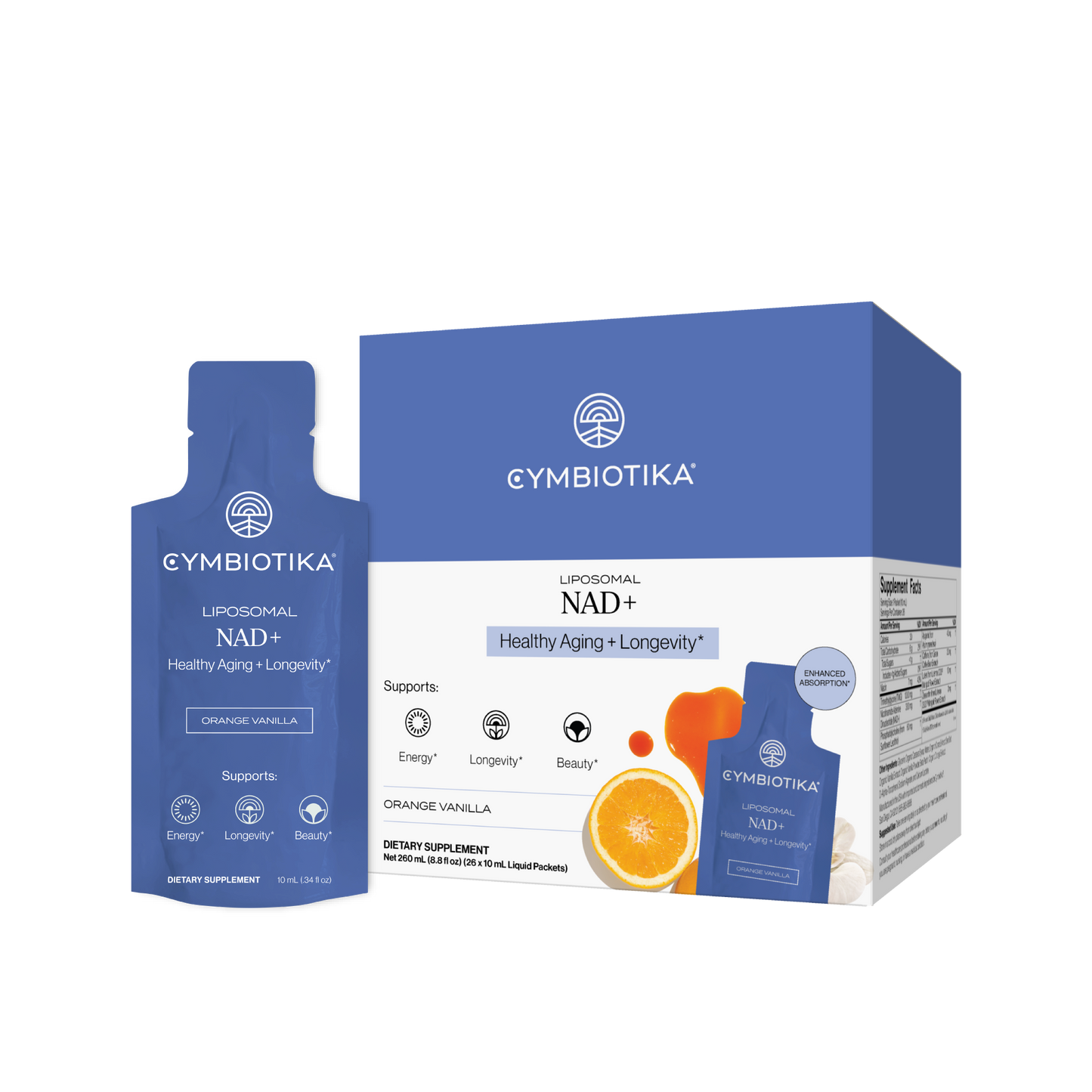 Liposomal NAD+: Default Title: Healthy Aging + Longevity