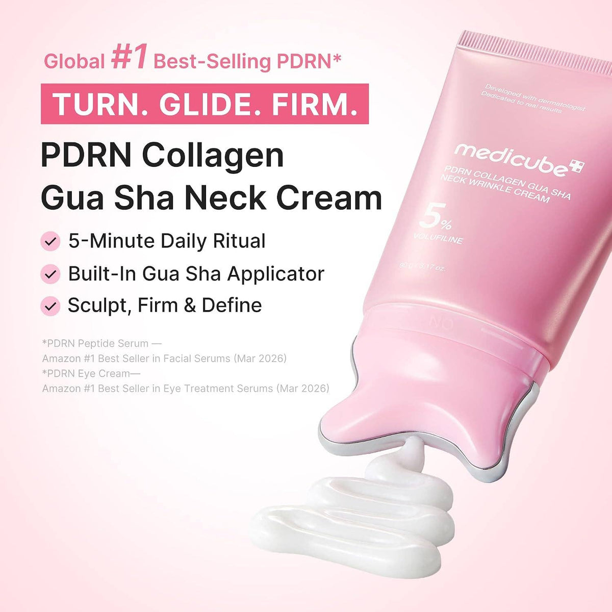 MEDICUBE PDRN Gua Sha Neck Wrinkle Cream