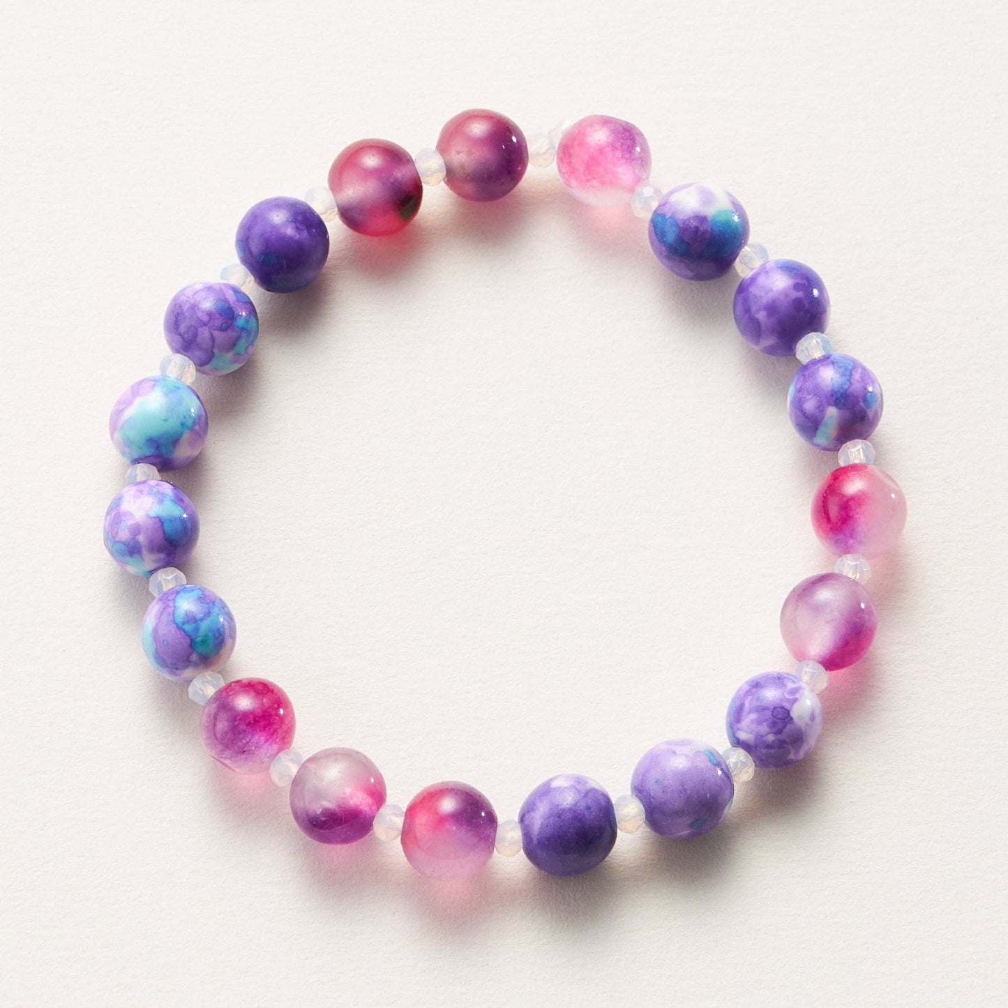 Natural Stone Beaded | Bracelet: PUR