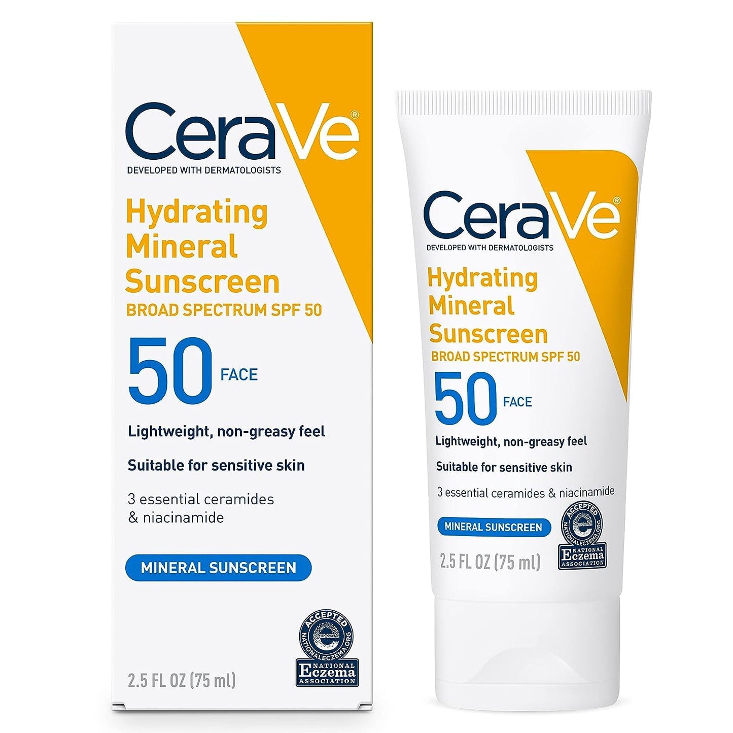 CERAVE SUN SPF50 FACE 2.5OZ