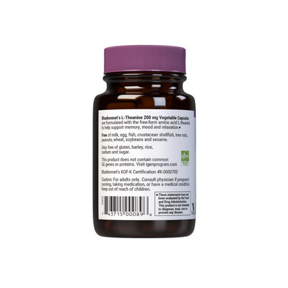 Bluebonnet L-THEANINE 200 mg