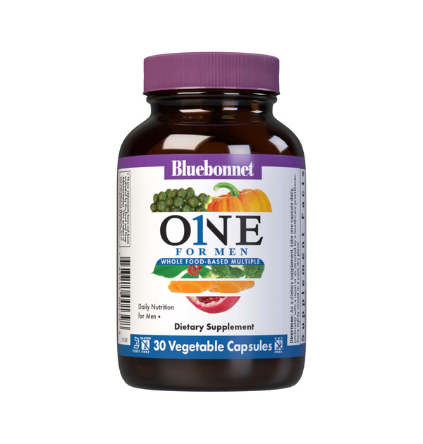 Bluebonnet Nutrition One For Men Whole Food-Based Multivitamin