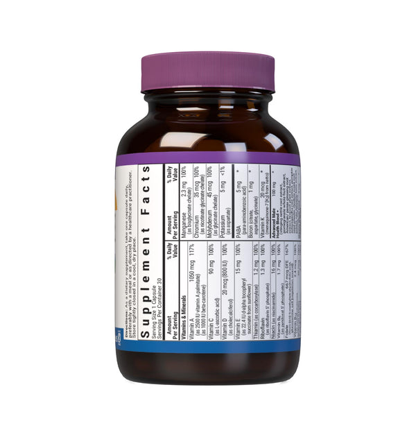 Bluebonnet Nutrition One For Men Whole Food-Based Multivitamin