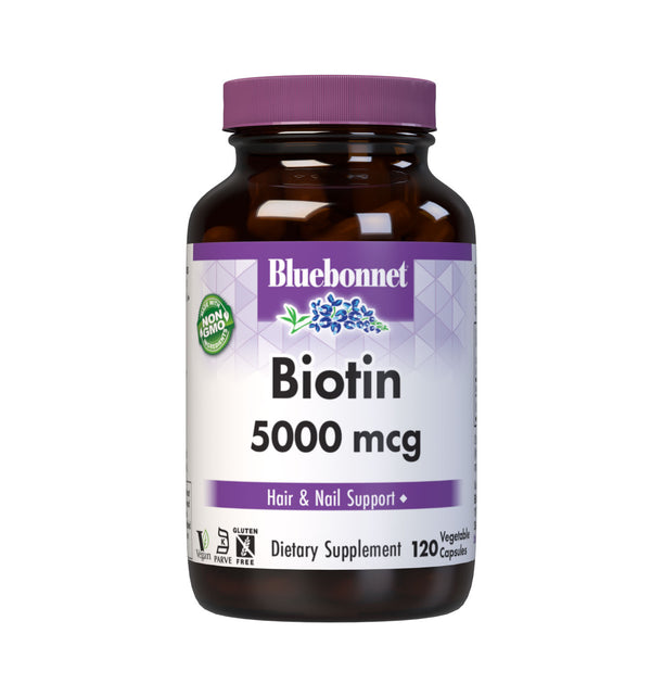 Bluebonnet Nutrition Biotin 5000 mcg