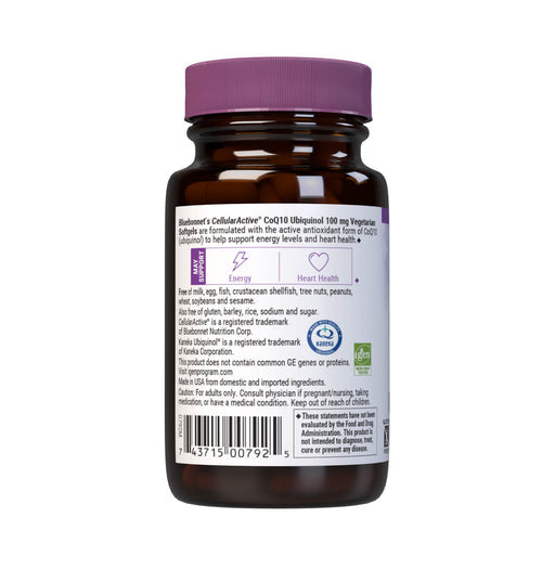 Bluebonnet CELLULAR ACTIVE COQ10 UBIQUINOL 100 mg