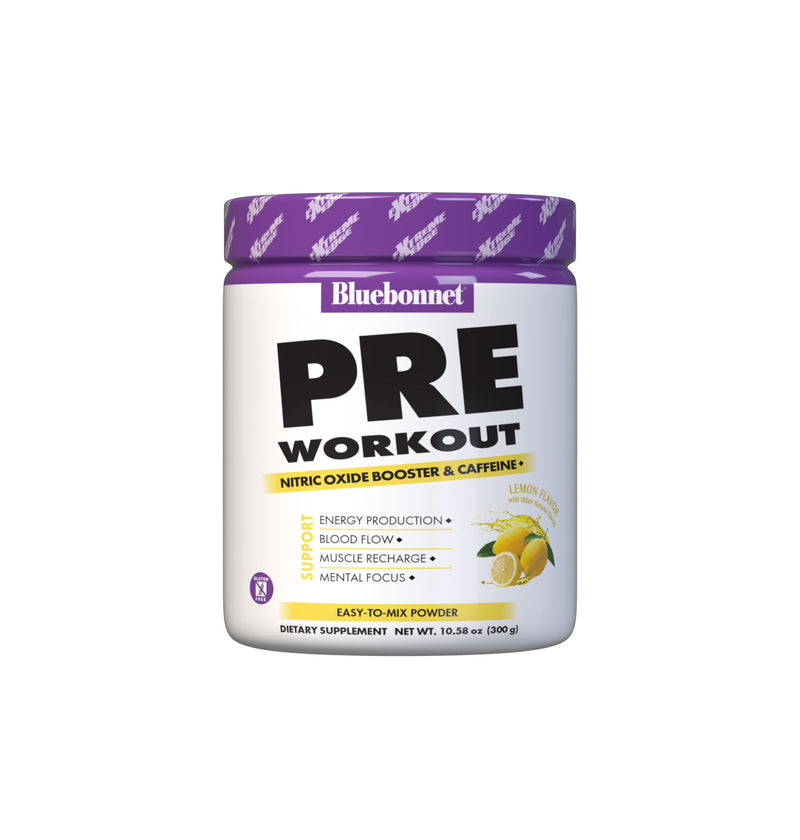 Bluebonnet Nutrition PRE WORKOUT LEMON