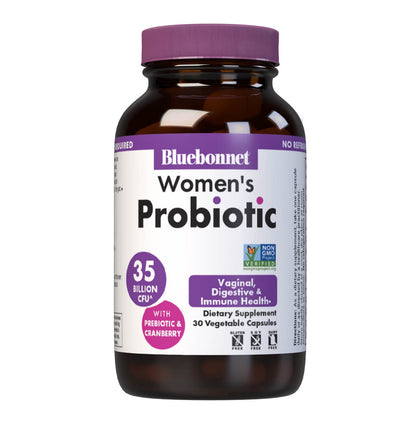 Bluebonnet WOMEN'S PROBIOTIC 35 Billion CFU^ with prebiotic & cranberry