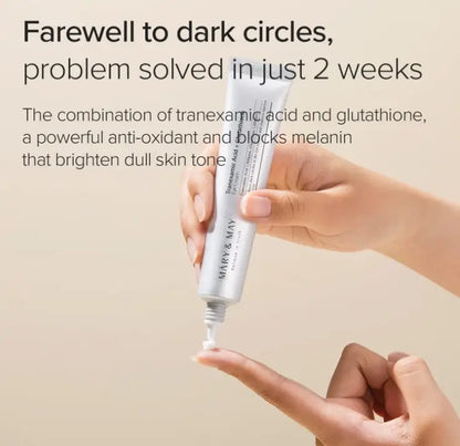 MARY & MAY MINI Tranexamic Acid + Glutathione Eye Cream