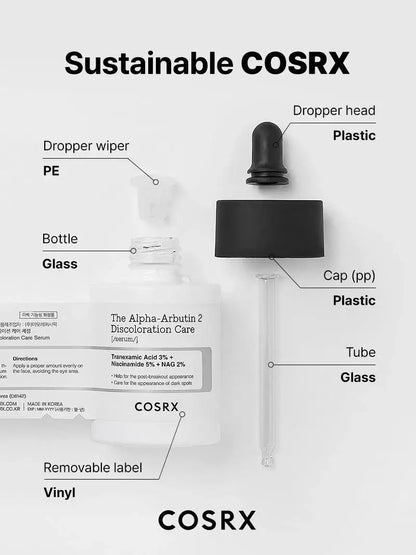 COSRX Alpha-Arbutin 2 Discoloration Care Serum