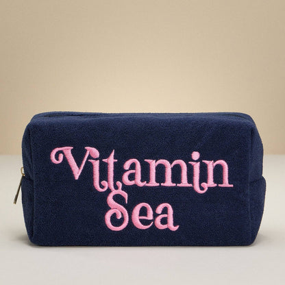 Vitamin Sea Terry Cloth Pouch: NV / ONE / 5AC78086
