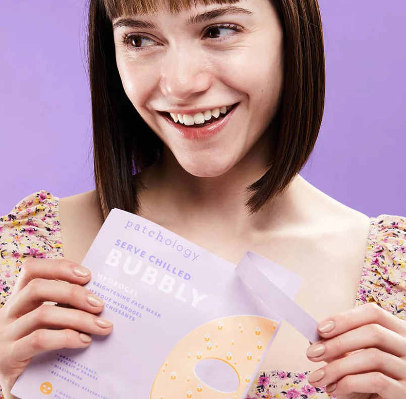 SINGLES Bubbly Brightening Hydrogel Face Sheet Mask