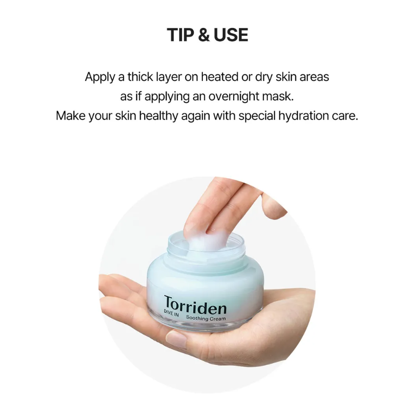 TORRIDEN DIVE-IN Hyaluronic Acid Soothing Cream Mini 20ml