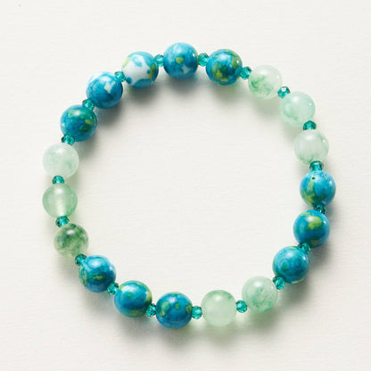 Natural Stone Beaded | Bracelet: YEL