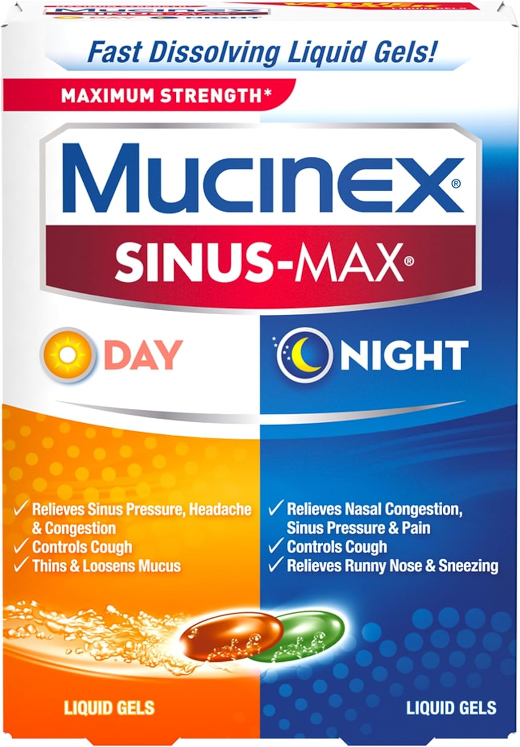 MUCINEX SIN MAX D N LQGL 24