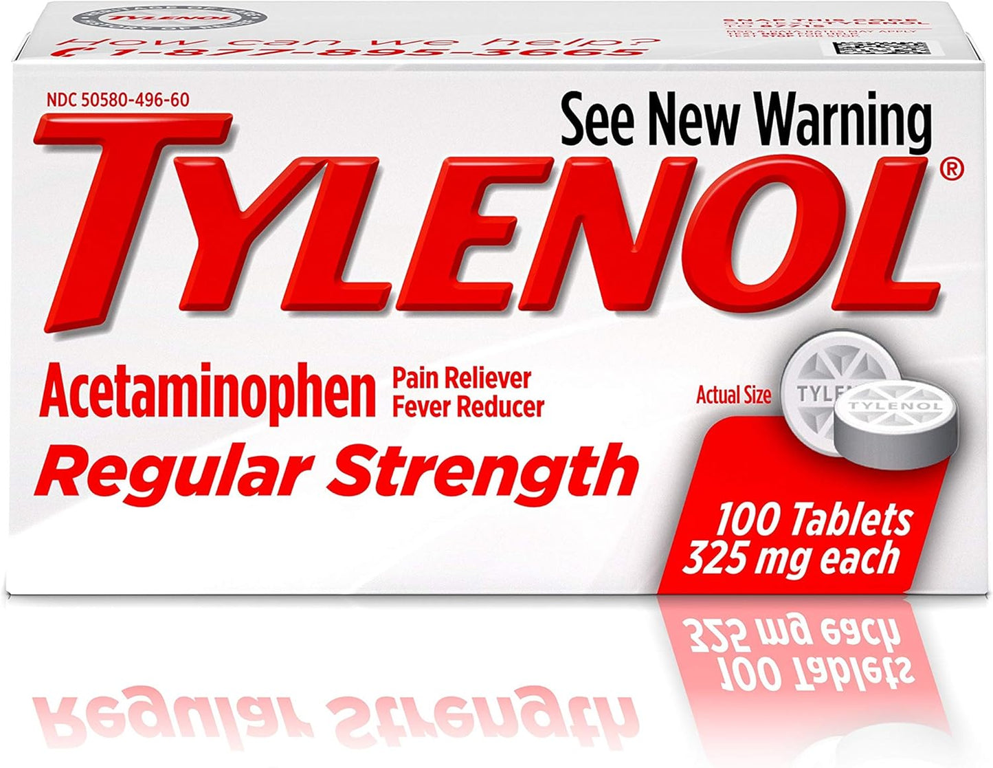 TYLENOL TAB 325MG     100