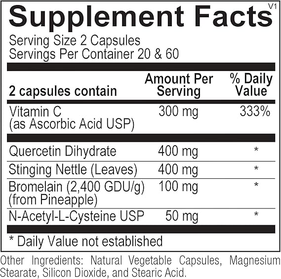 Orthomolecular Natural D-Hist