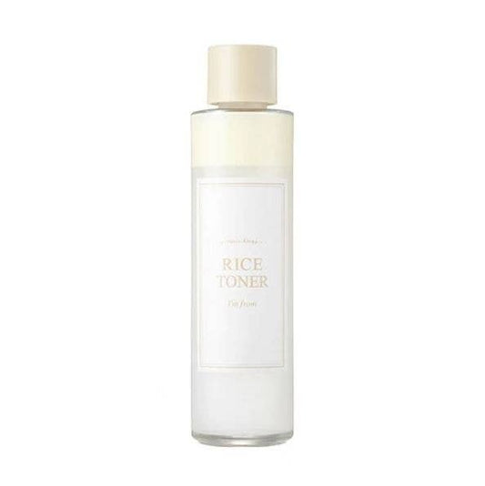 I'm from Rice Toner, Milky Toner for Glowing Skin, 77.78% Korean Rice, Glow Essence with Niacinamide, Hydrating for Dry, Dull, Combination Skin, Vegan, Fragrance Free, Glass Skin 5.07 Fl Oz