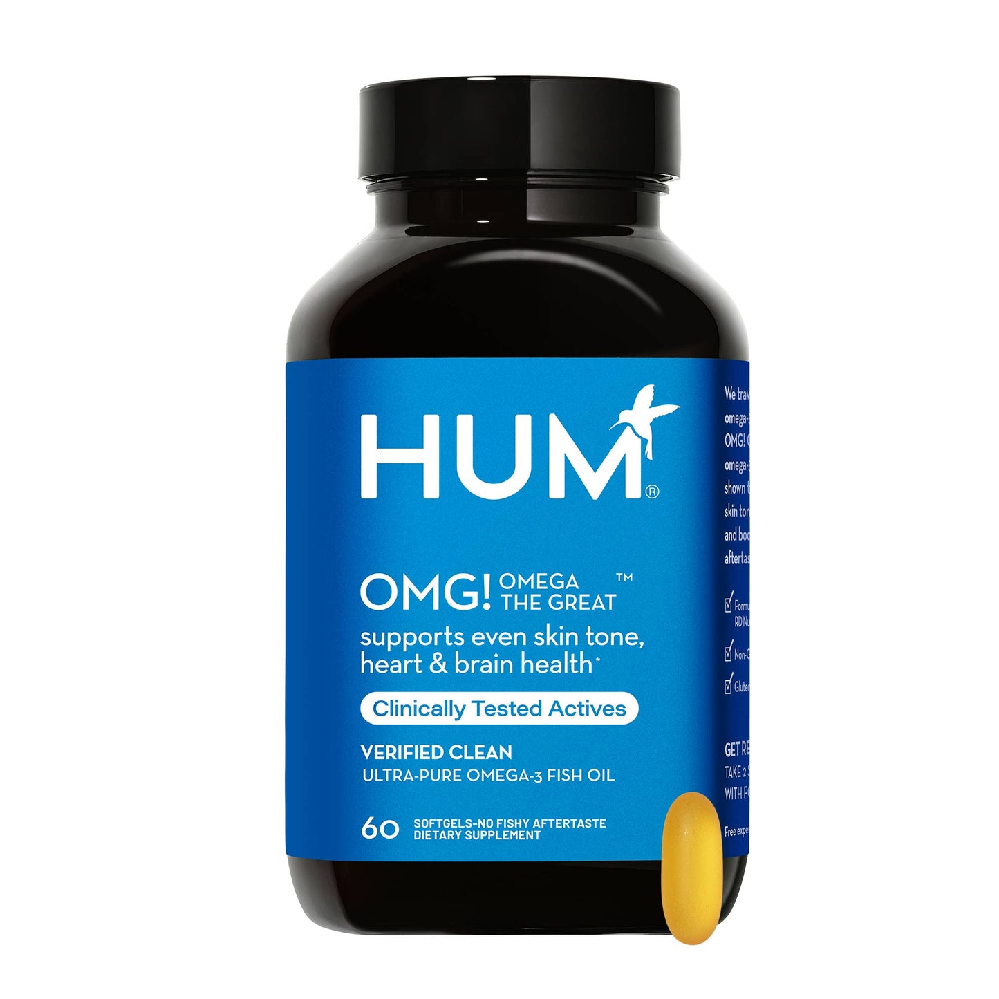 OMG! OMEGA THE GREAT ULTRA PURE OMEGA-3 FISH OIL SOFTGELS