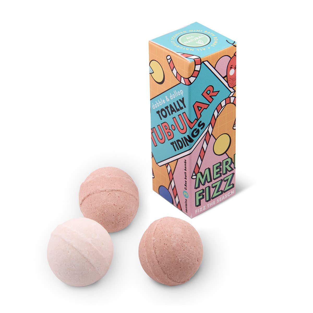 Totally Tub-ular Bath Bomb Stocking Stuffer