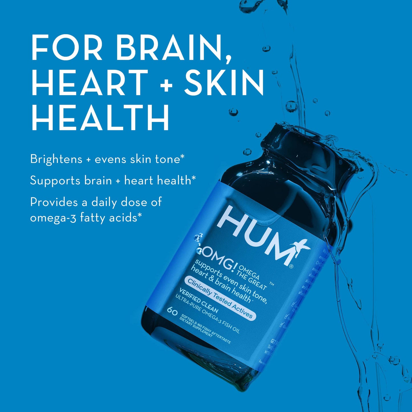 OMG! OMEGA THE GREAT ULTRA PURE OMEGA-3 FISH OIL SOFTGELS
