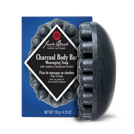 Charcoal Body Bar Massaging Soap 4.75 oz.