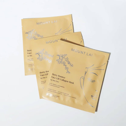 Berry Bounce Overnight Face Lift Collagen Mask for Face