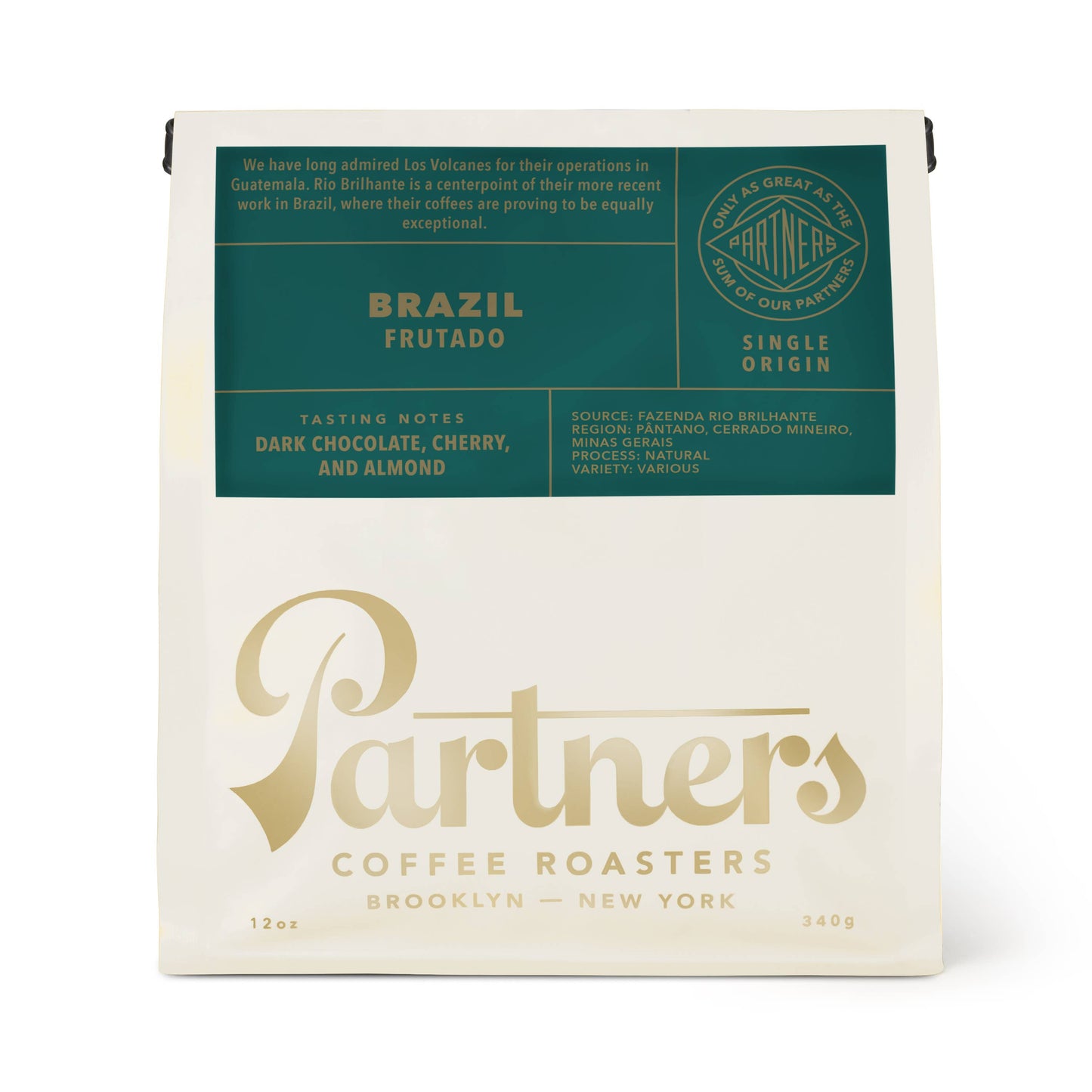 Partners Brazil Frutado (Single Origin) - 12oz Whole Bean Coffee