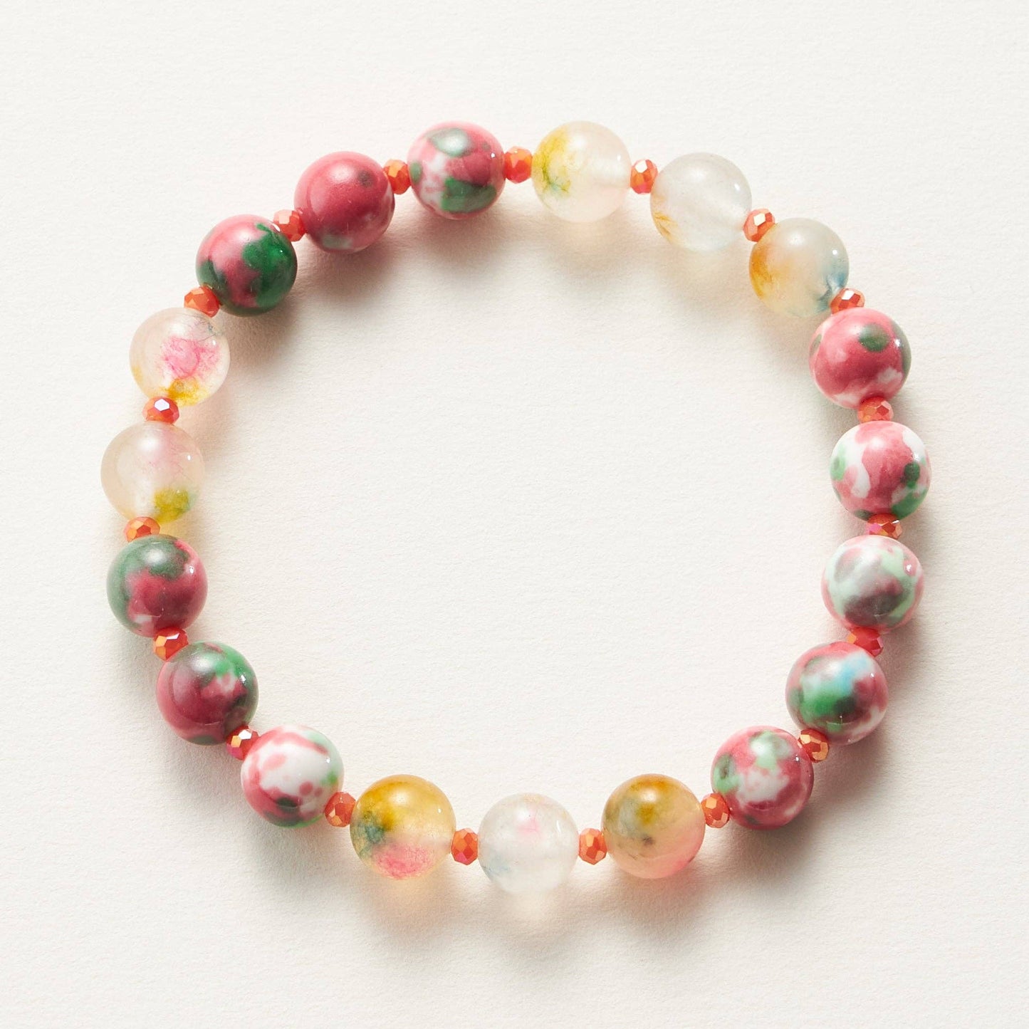Natural Stone Beaded | Bracelet: PUR