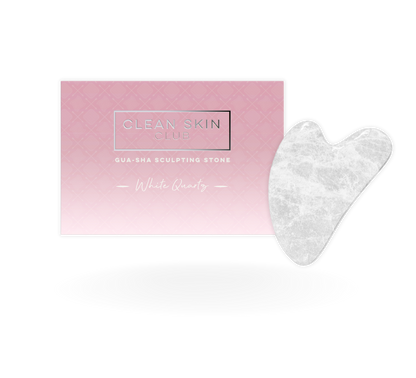 White Quartz Gua Sha Sculpting Stone